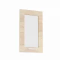 REA ALFA DSO-40-72 - dub bardol - prosklené dvířko ke skříňce (1 ks)