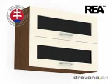 REA ALFA - horní skříňka výklopná (prosklená nebo plná dvířka) - 60 cm KHV-60-57
