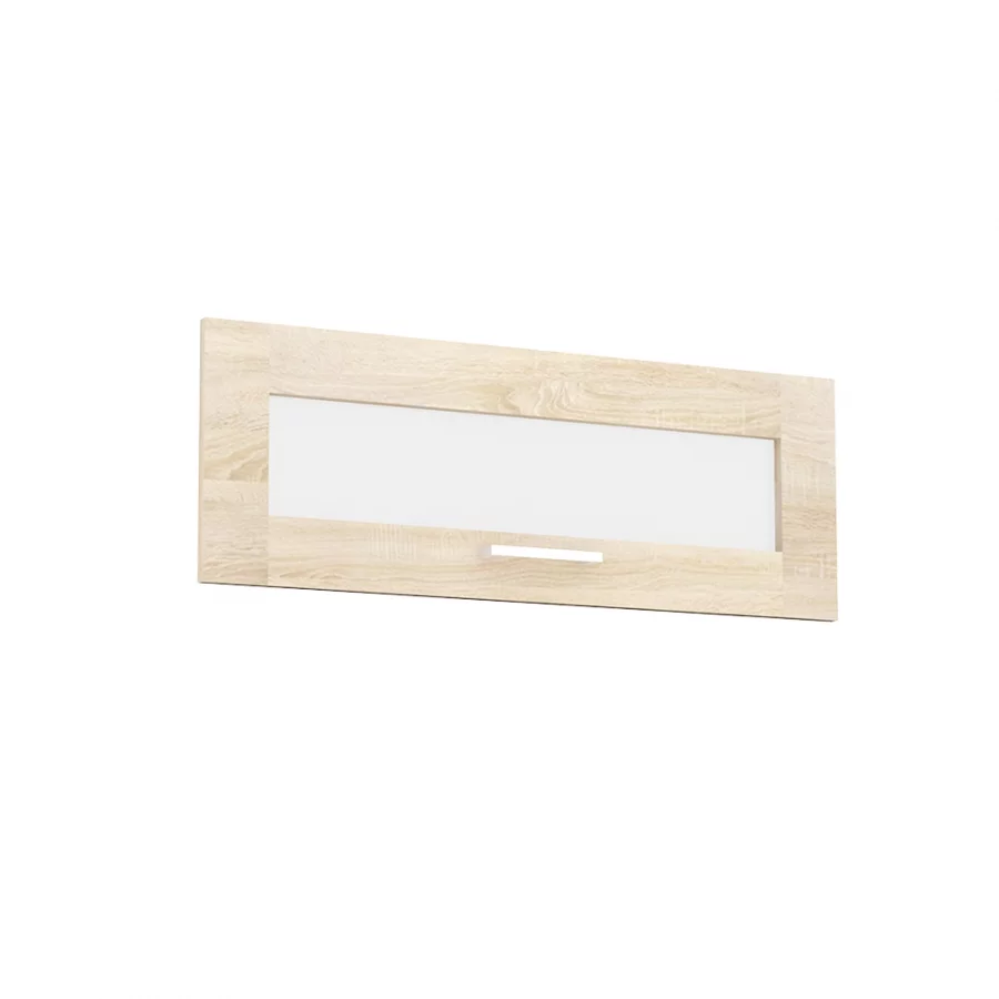 REA ALFA DSV-60-28 - dub bardol - výklopné prosklené dvířko (1 ks)