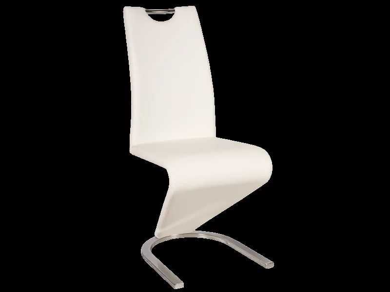 SI-672 - originální designová jídelní židle -> bílá
