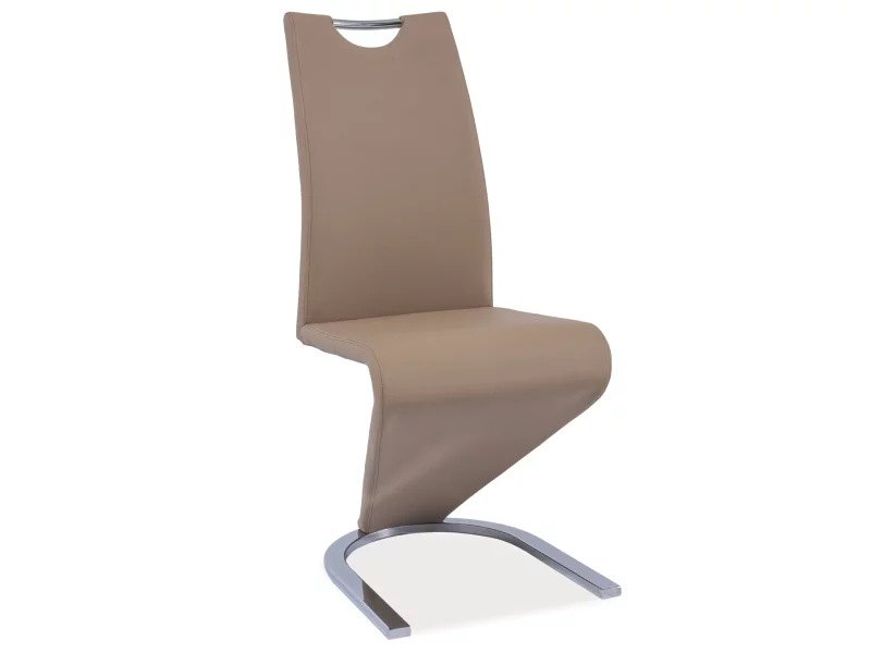 SI-672 - originální designová jídelní židle -> béžová
