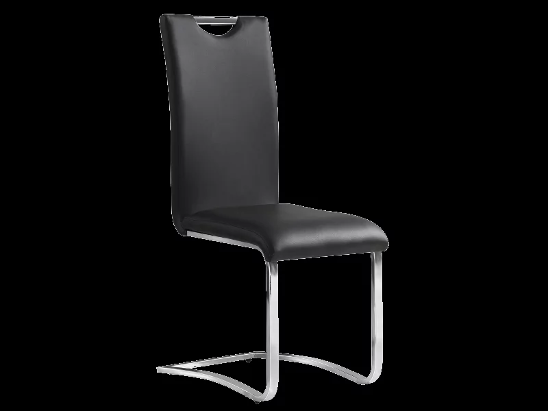SI-694 - designová pohodlná jídelní židle -> černá