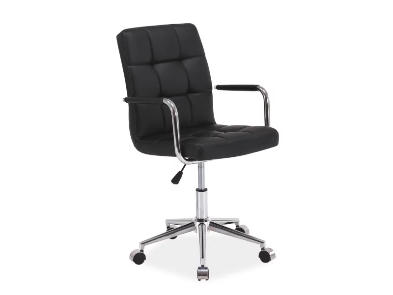 SI-812 - elegantní otočné kancelářské křeslo -> černá
