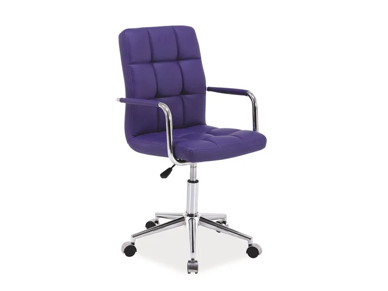 SI-812 - elegantní otočné kancelářské křeslo -> fialová