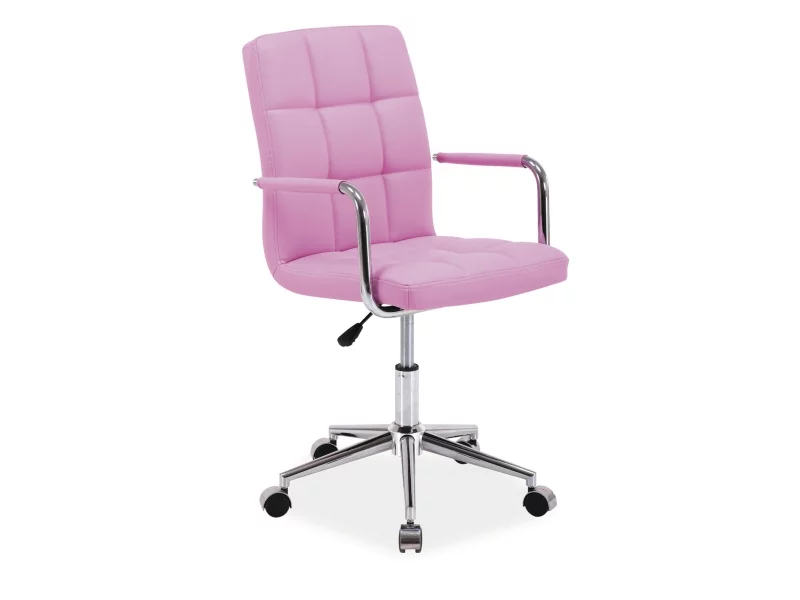 SI-812 - elegantní otočné kancelářské křeslo -> růžová