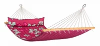 Houpací síť s tyčemi HAWAII HQR 11-24 - double - Hibiscus