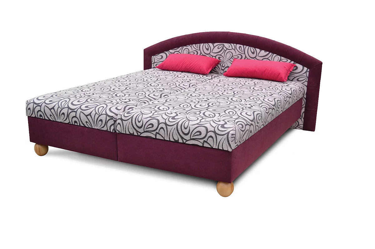 VENICE - jednoduché elegantní dvoulůžko s úložným prostorem