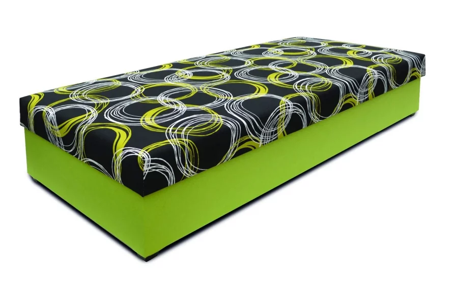 KLASIK - jednoduchá válenda s úložným prostorem - skladem 90 x 200