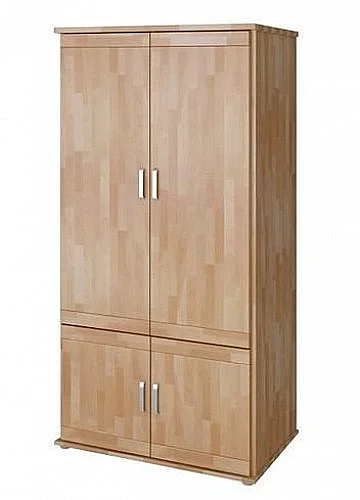 173B skříň pološatní ALFA 2D PRAKTIK - buk cink