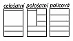 180B Skříň policová BETA 2D PRAKTIK - buk cink