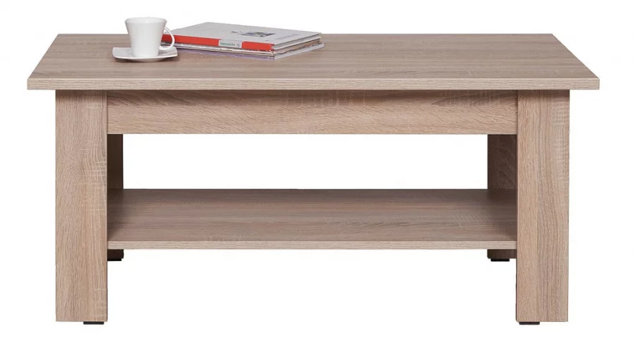 GRESS 110 - konferenční stolek s odkládací poličkou