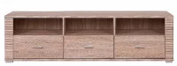 GRESS 3S 160 - TV stolek se třemi zásuvkami a poličkami