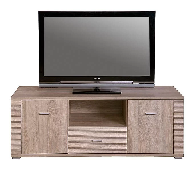 GRESS 2D1S - TV stolek se dvěma dvířky a zásuvkou