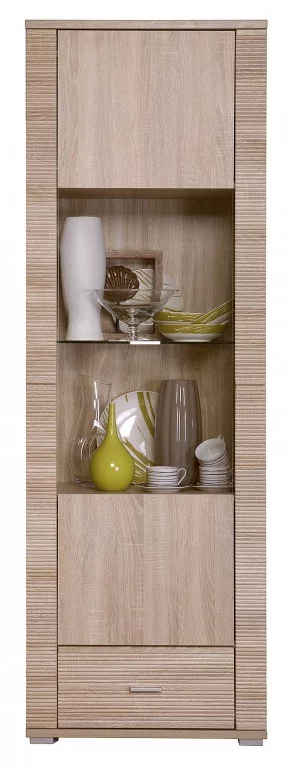 GRESS 1W1S - elegantní vitrína se zásuvkou