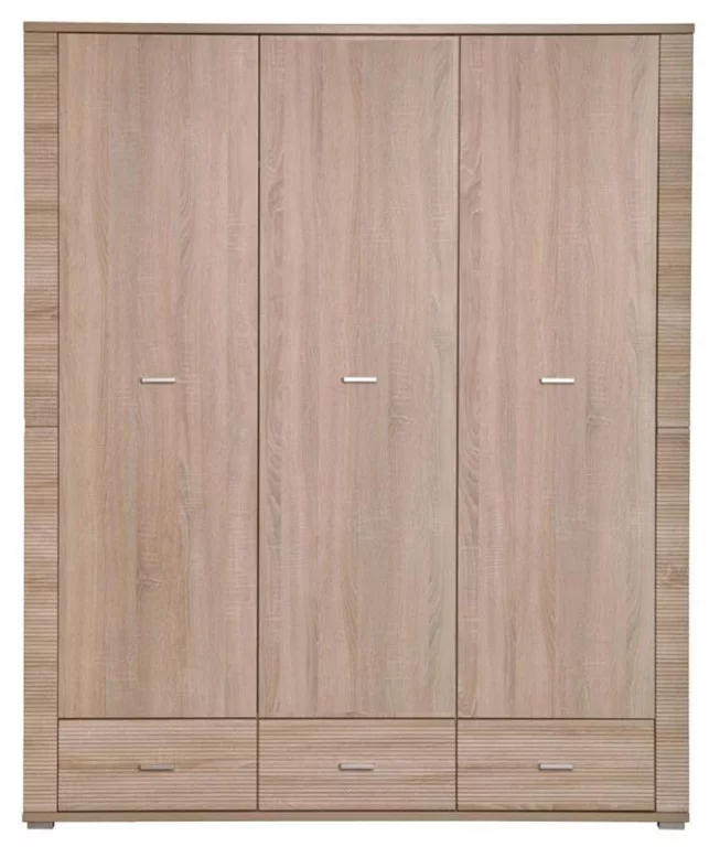 GRESS 3D3S - třídveřová skříň se třemi zásuvkami