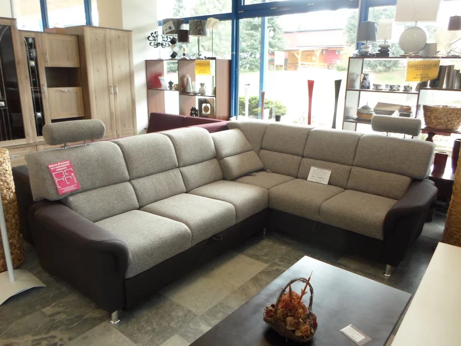 Fasano - PARIS - rohová rozkládací sedací souprava 