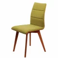 Elegantní čalouněná jednoduchá jídelní židle Z154