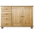 Komoda 14P classic borovice masiv hloubka 46 cm