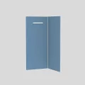 REA ALFA DPR-90-72 - pow.blue - dvířka dolní rohové skříňky