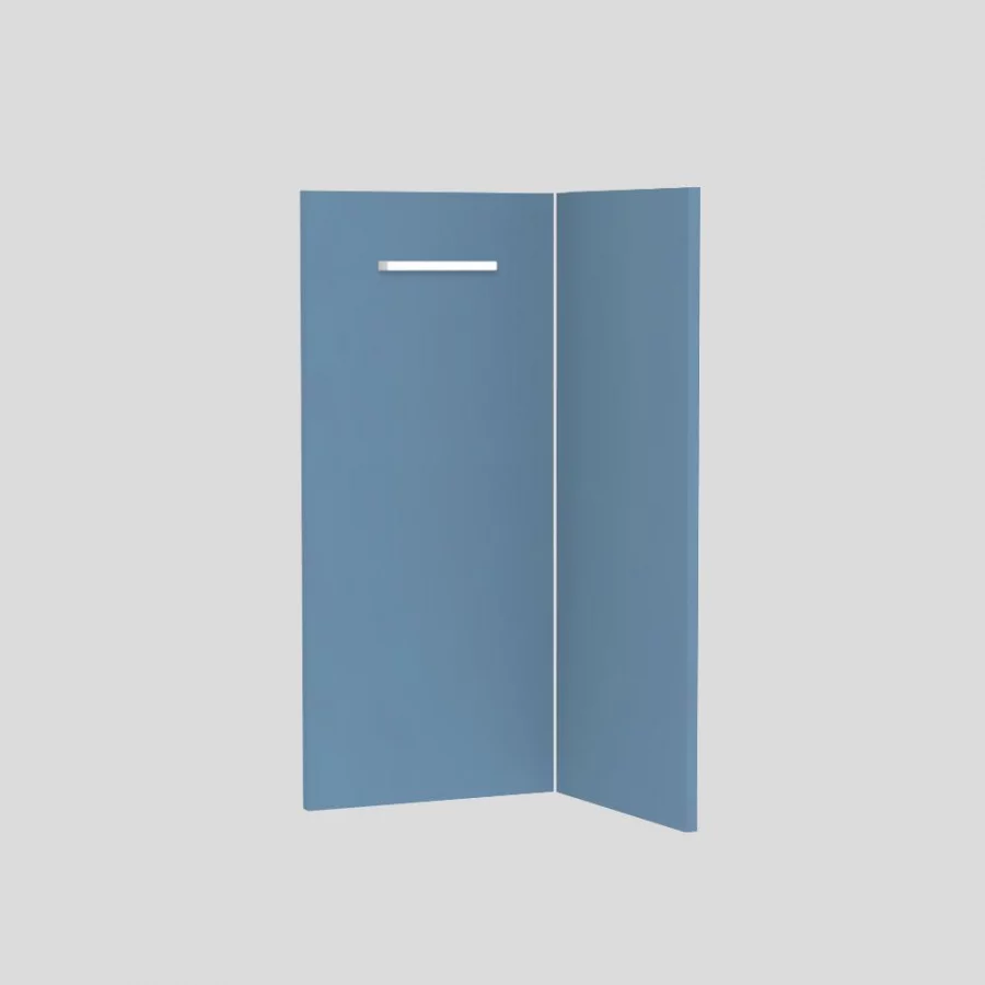 REA ALFA DPR-90-72 - pow.blue - dvířka dolní rohové skříňky