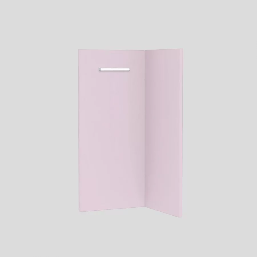 ALFA DPR-90-72 - rose - dvířka dolní rohové skříňky