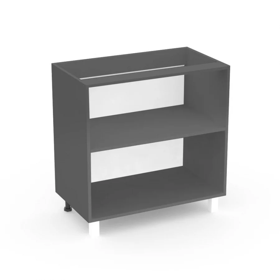 REA ALFA KDO-80-72 - graphite - korpus spodní skříňky