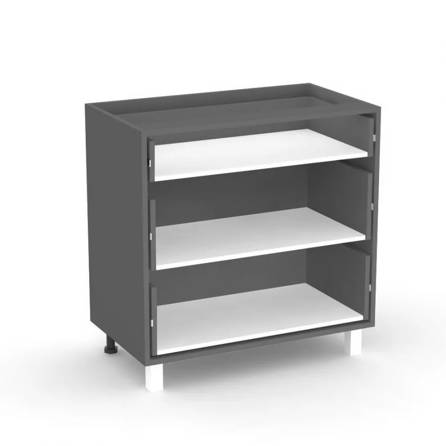 REA ALFA KDZ-80-72 - graphite - korpus spodní skříňky