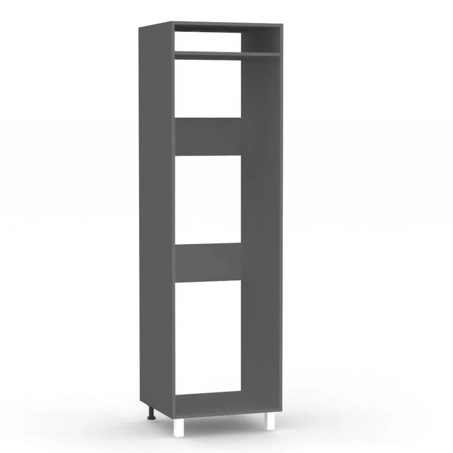 REA ALFA KL-60-200 - graphite - korpus skříňky pro ledničku