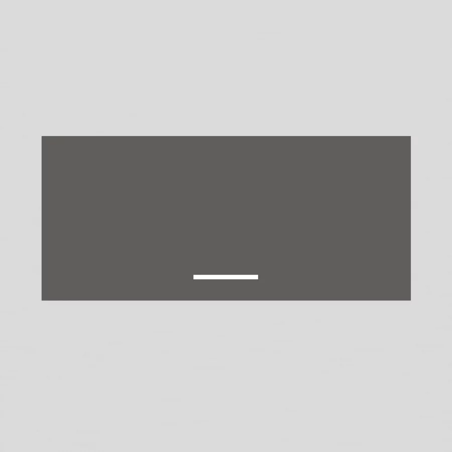 REA ALFA DPV-80-36 - graphite - plná dvířka ke skříňce