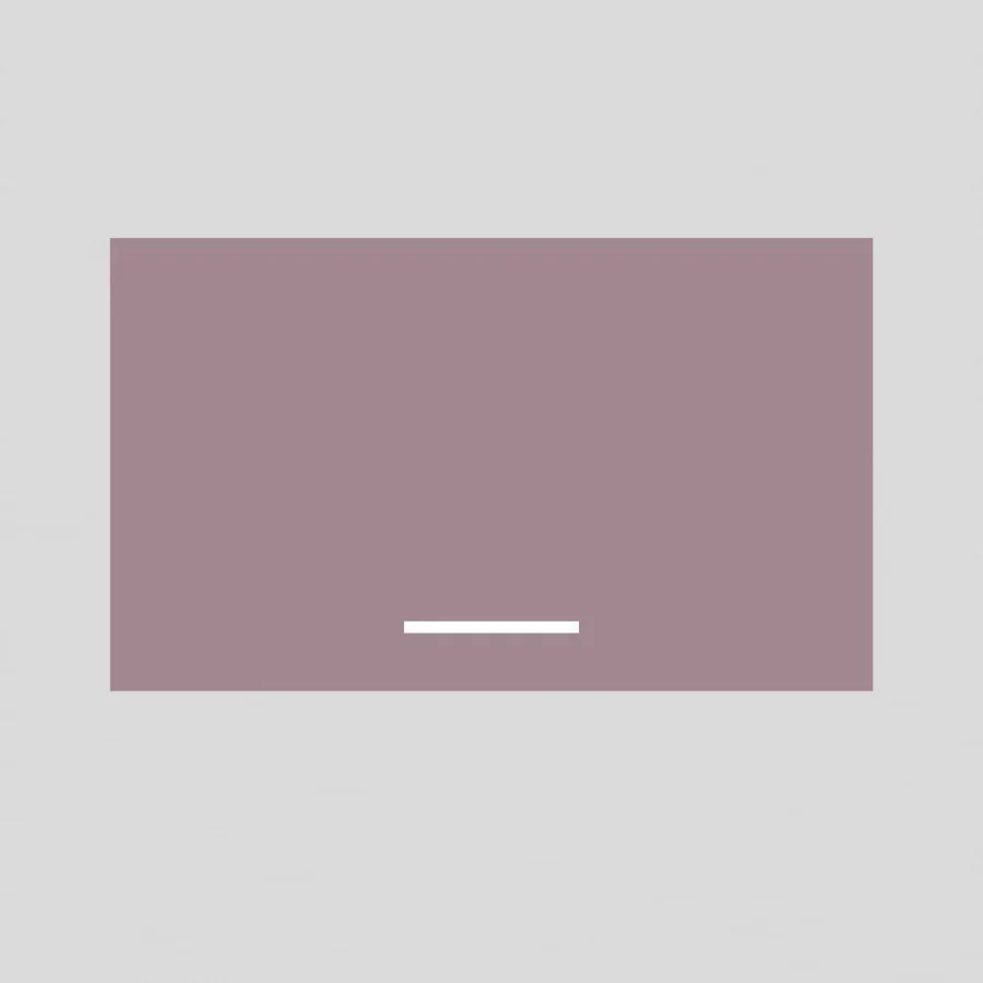 REA ALFA DPV-60-40 - plum - dvířko k digestořové skříňce