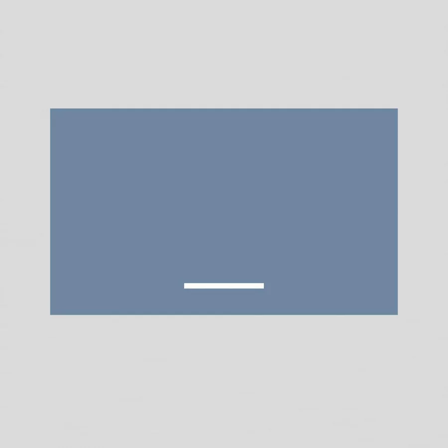 REA ALFA DPV-60-40 - pow. blue - dvířko k digestořové skříňce