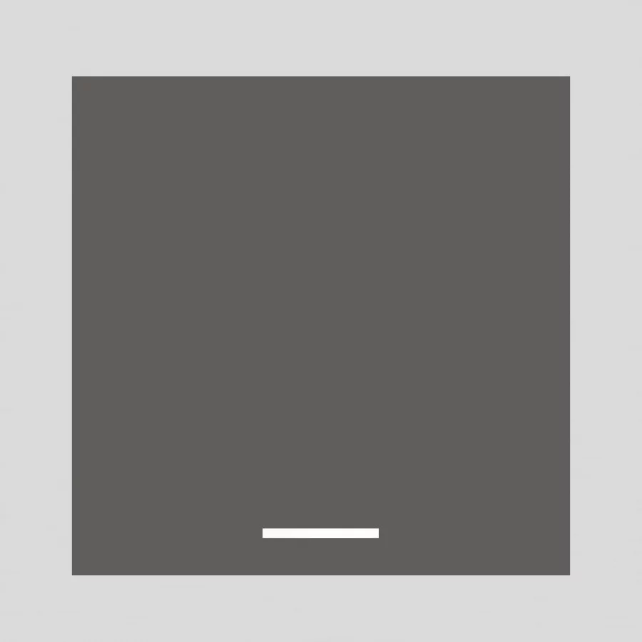 REA ALFA DPV-60-60 - graphite - dvířko k digestořové skříňce