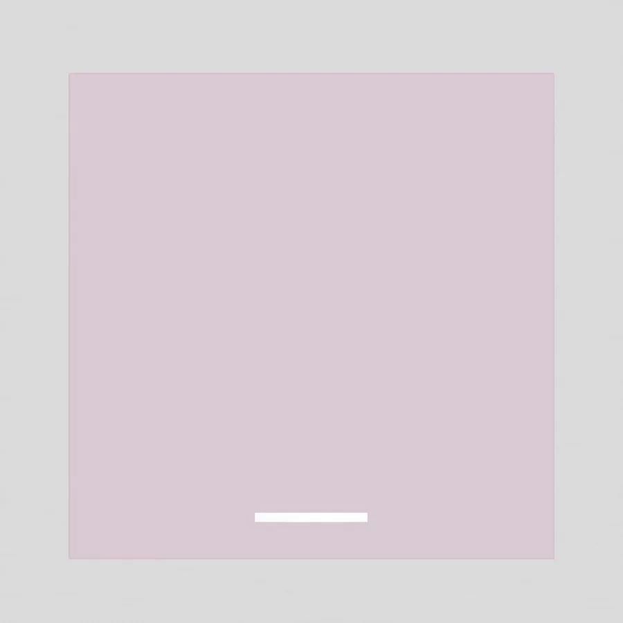 REA ALFA DPV-60-60 - rose - dvířko k digestořové skříňce