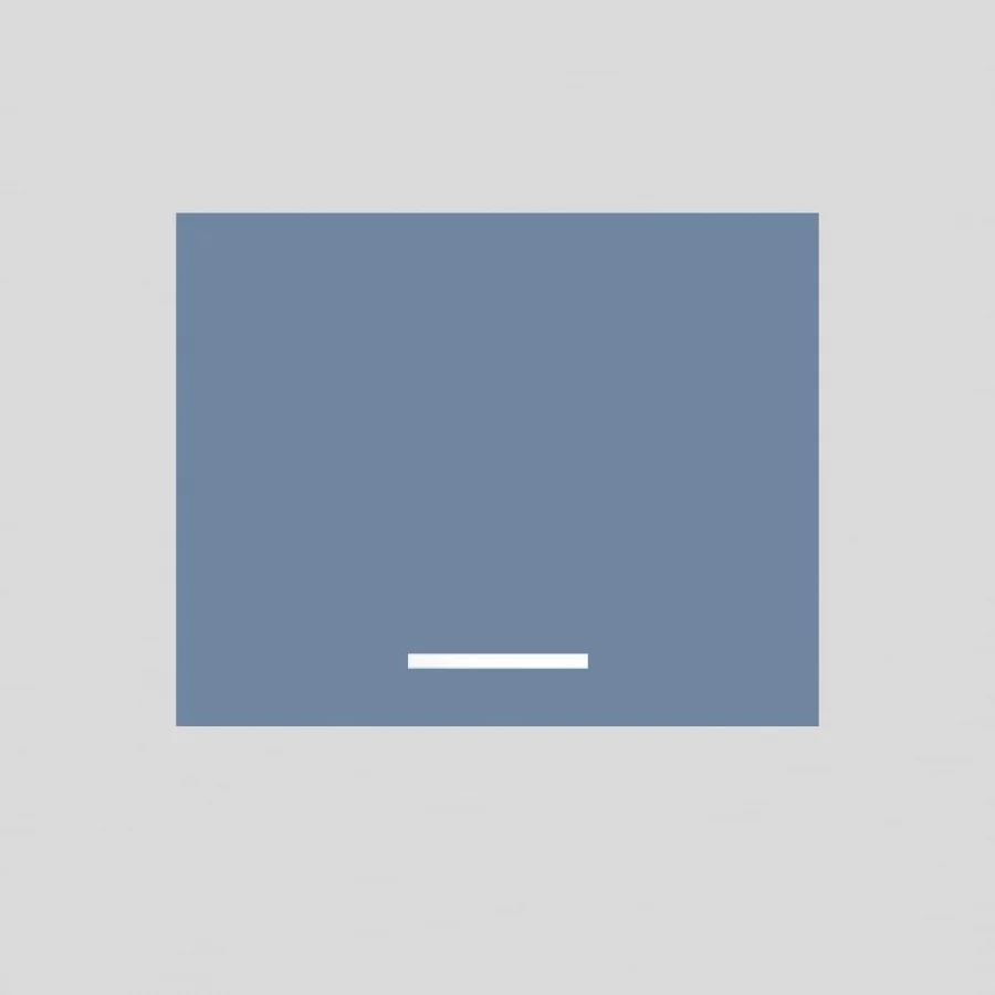 REA ALFA DPV-50-40 - pow. blue - dvířko k digestořové skříňce