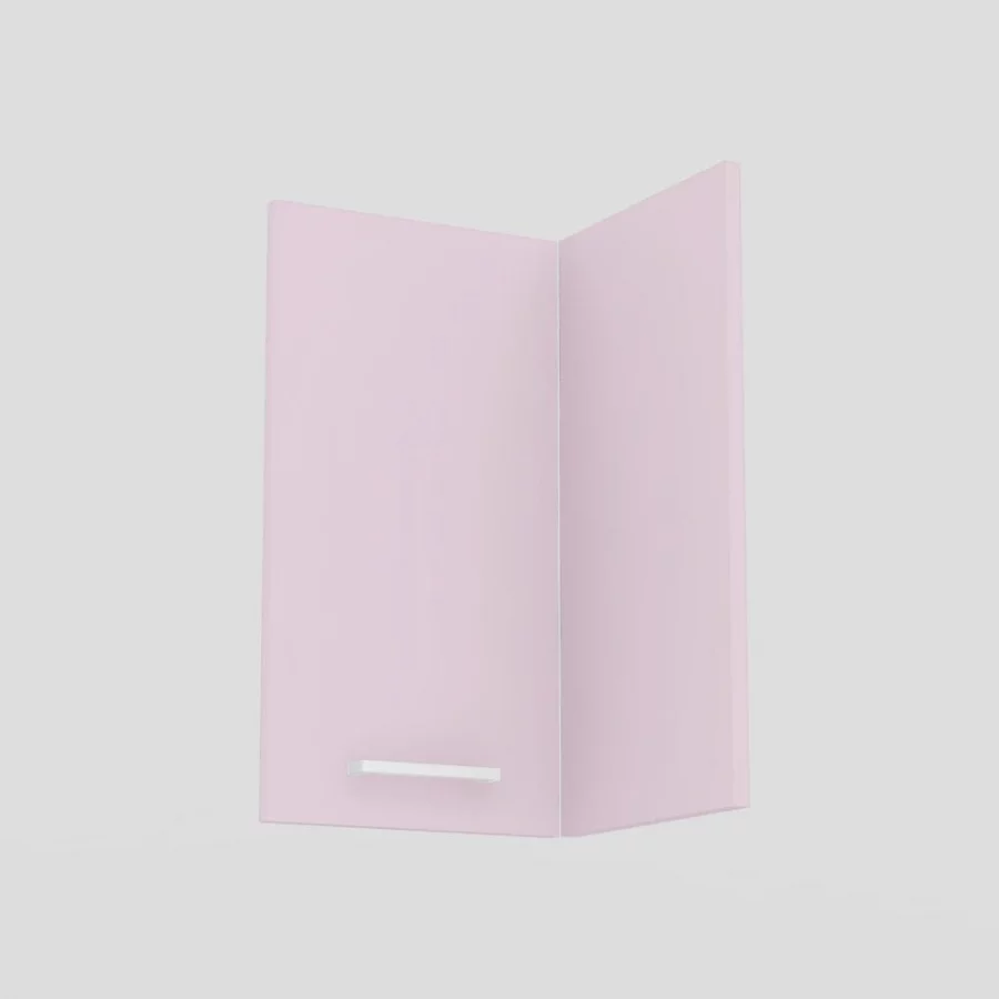 REA ALFA DPR-60-57 - rose - dvířko k rohové skříňce