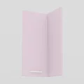 REA ALFA DPR-60-72 - rose - dvířko k rohové skříňce