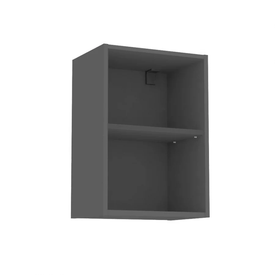 REA ALFA KHO-40-57 - graphite -  korpus jednodveřové skříňky