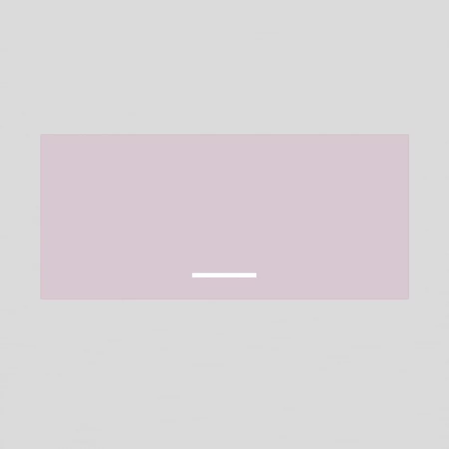 REA ALFA DPV-80-36 - rose - plné dvířko ke skříňce (1 ks).  