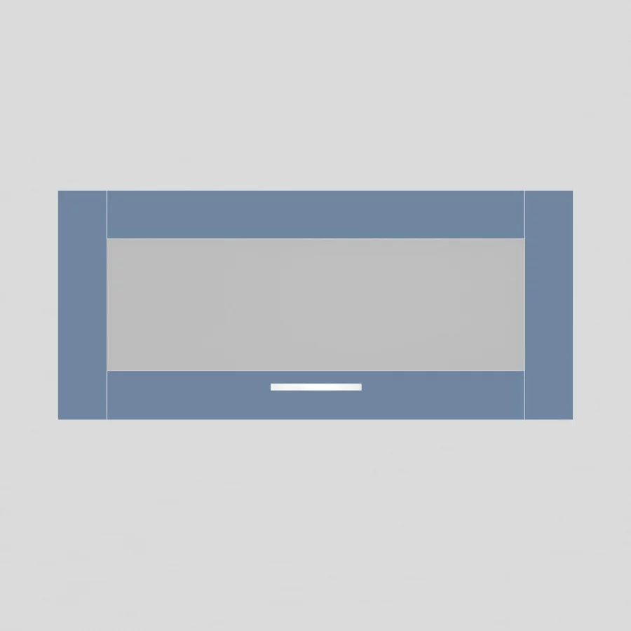 REA ALFA DSV-80-36 - pow. blue - výklopné dvířko se sklem