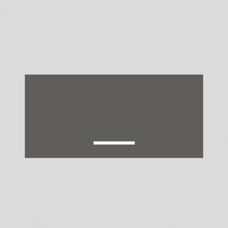 REA ALFA DPV-60-28 - graphite - plné výklopné dvířko