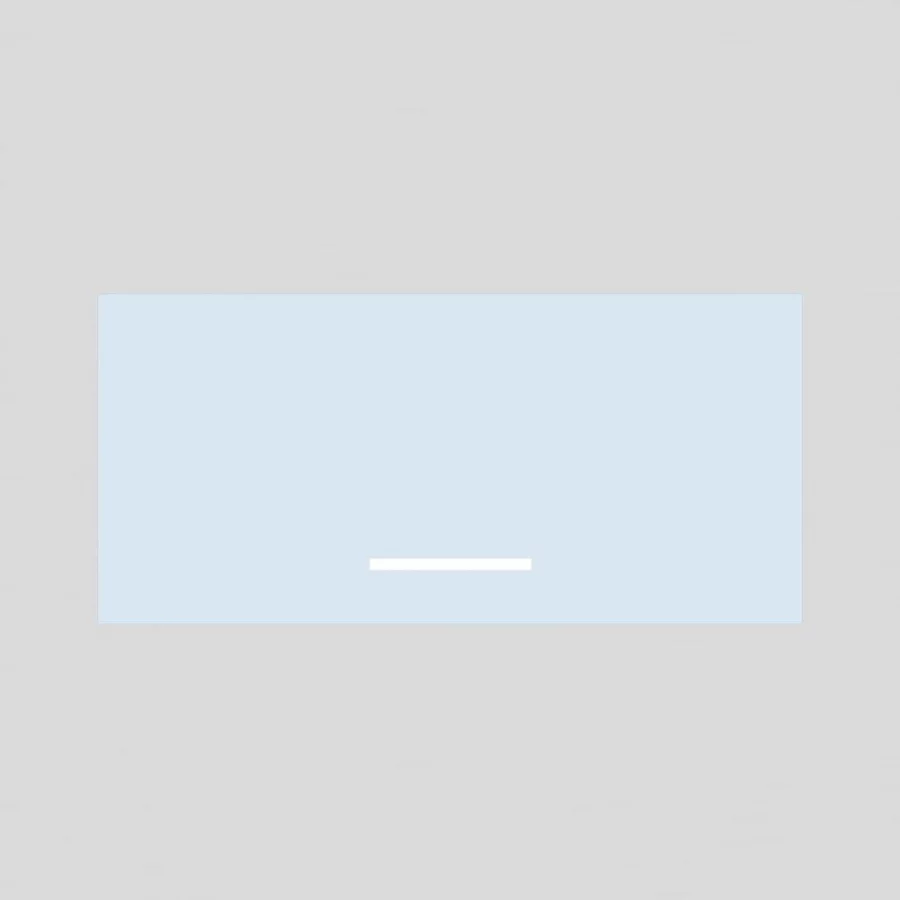 REA ALFA DPV-60-28 - ice blue - plné výklopné dvířko