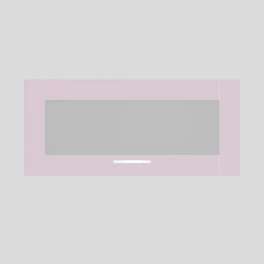 REA ALFA DSV-60-28 - rose - výklopné prosklené dvířko