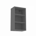 REA ALFA KHO-40-72 - graphite - korpus horní jednodveřové skříňky