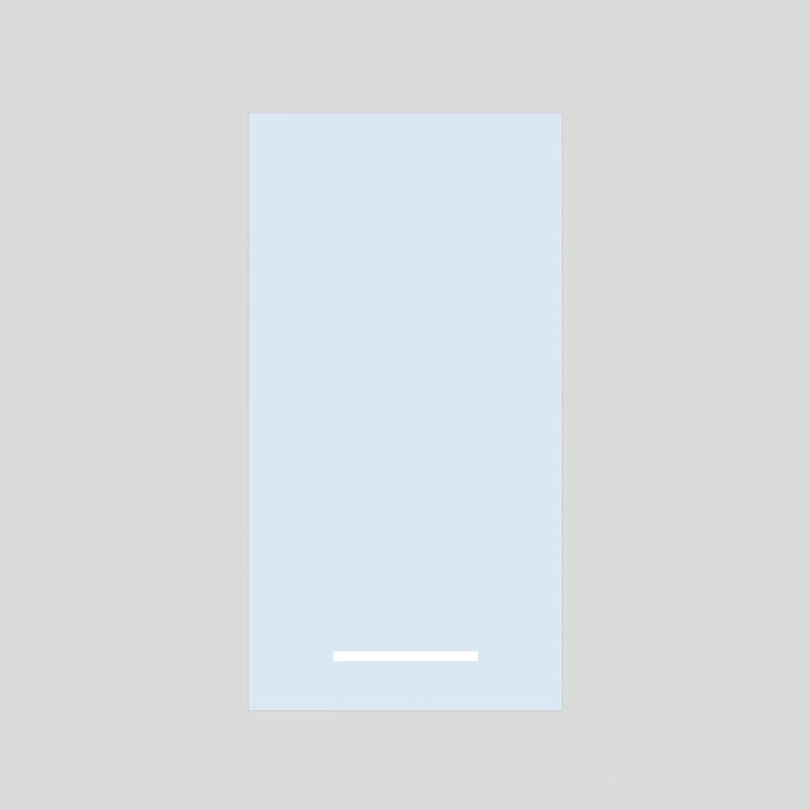 REA ALFA DPO-30-57 - ice blue - plné dvířko ke skříňce