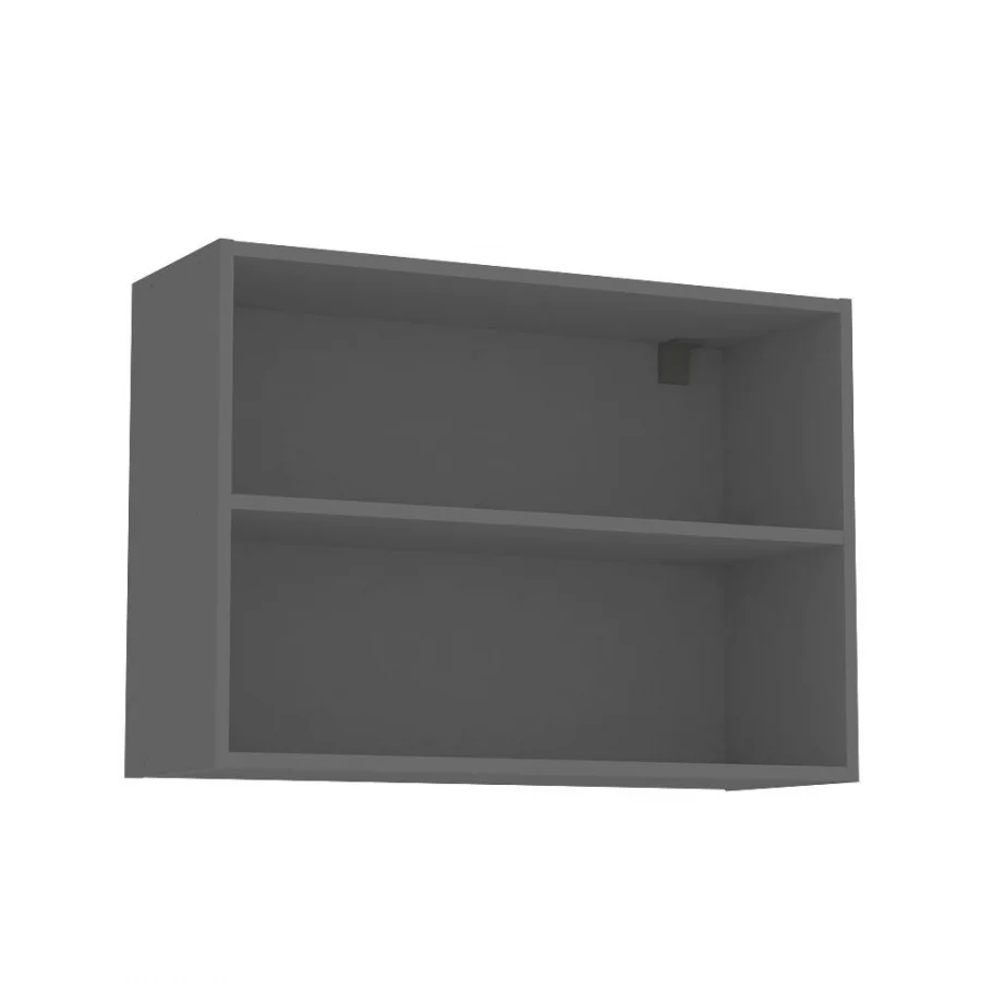 REA  ALFA KHO-80-57 - graphite - korpus dvoudveřové skříňky