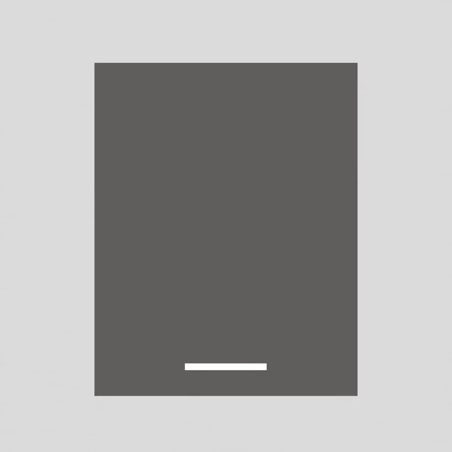 REA ALFA DPO-40-57 - graphite - plné dvířko ke skříňce 