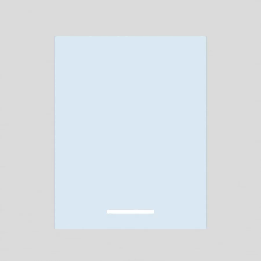 REA ALFA DPO-40-57 - ice blue - plné dvířko ke skříňce