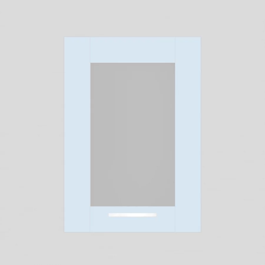 REA ALFA DSO-40-57 - ice blue - dvířko se sklem