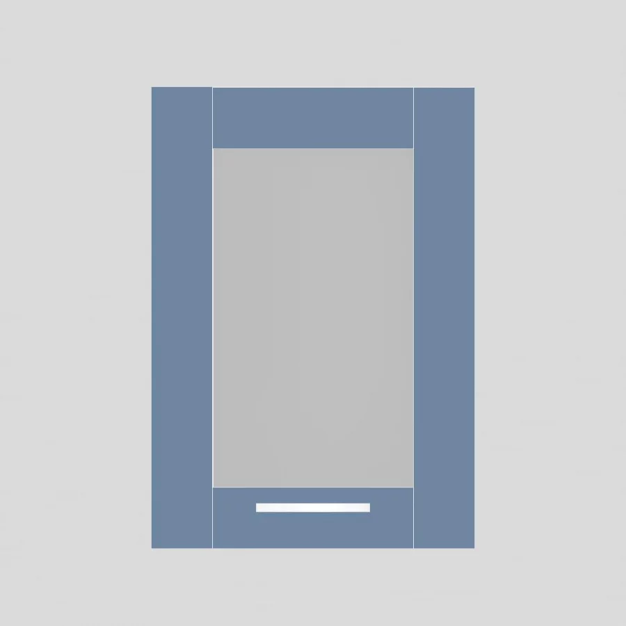 REA ALFA DSO-40-57 - pow. blue - dvířko se sklem