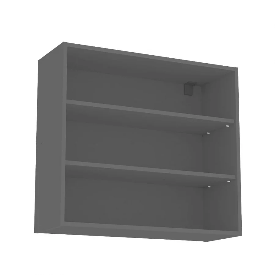 REA ALFA KHO-80-72 - graphite - korpus horní dvoudveřové skříňky